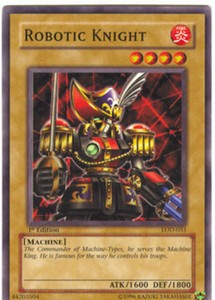 Robotic Knight - LOD-051 - Common - 1st Edition x3 - Near Mint