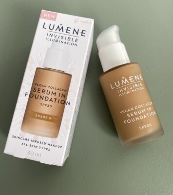 Lumene Invisible Illumination SPF30 Vegan Collagen no 5 Serum Foundation 30ml