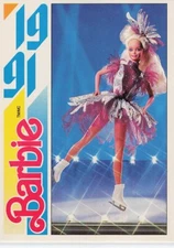 1991 Action/Panini Another First For Barbie 1991 #193 Ice Capades Barbie 
