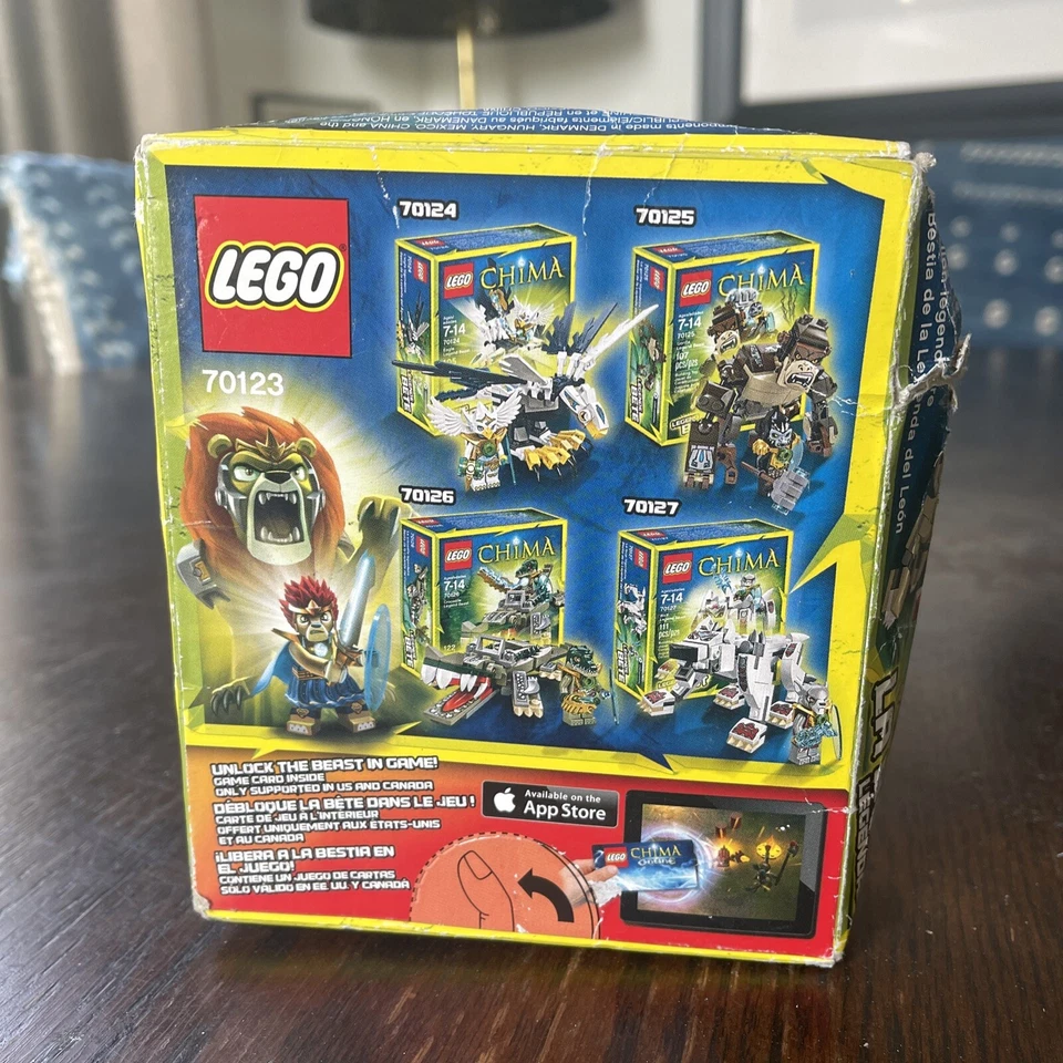 LEGO Legends of Chima Lion 70123 Legend Beast New In Damaged Box Free Shipping!! - Image 3 of 4