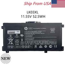 OEM 52.5Wh LK03XL Battery For HP ENVY X360 15-BP 15-BQ 15-CN 17-AE 17-CE 17-BW