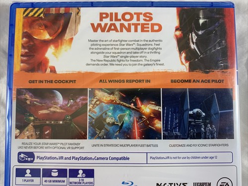 Star Wars Squadrons - Sony PlayStation 4, PS4, Neu, Neu in OVP, Sealed, BGH bc - Bild 3 von 5