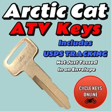 Arctic Cat ATV spare replacement keys Cut to Code key for codes A79010-A79897