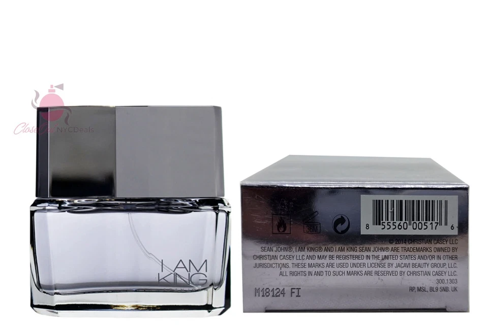 I Am King de Sean John Colonia 1,7 oz/50 ml Eau De Toilette Spray para Hombres Foto 4 de 4