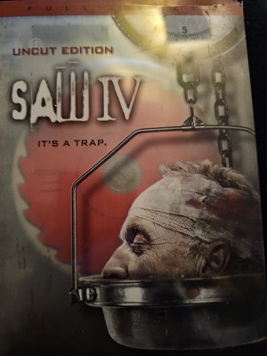 Saw IV (DVD, 2008, FULLscreen) Canadian Seller, quick ship