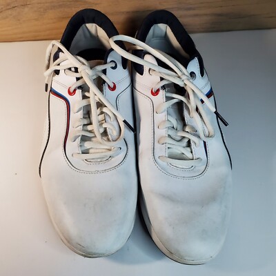 Puma BMW  Motorsport Mens Shoe White Red Blue US 12