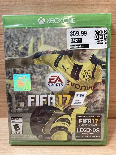 FIFA 17 EA Sports (Microsoft Xbox One, 2016) Brand New Sealed