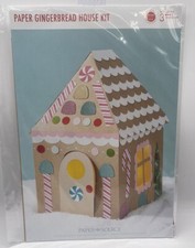 Paper Source Christmas Decor Paper Gingerbread House Kit