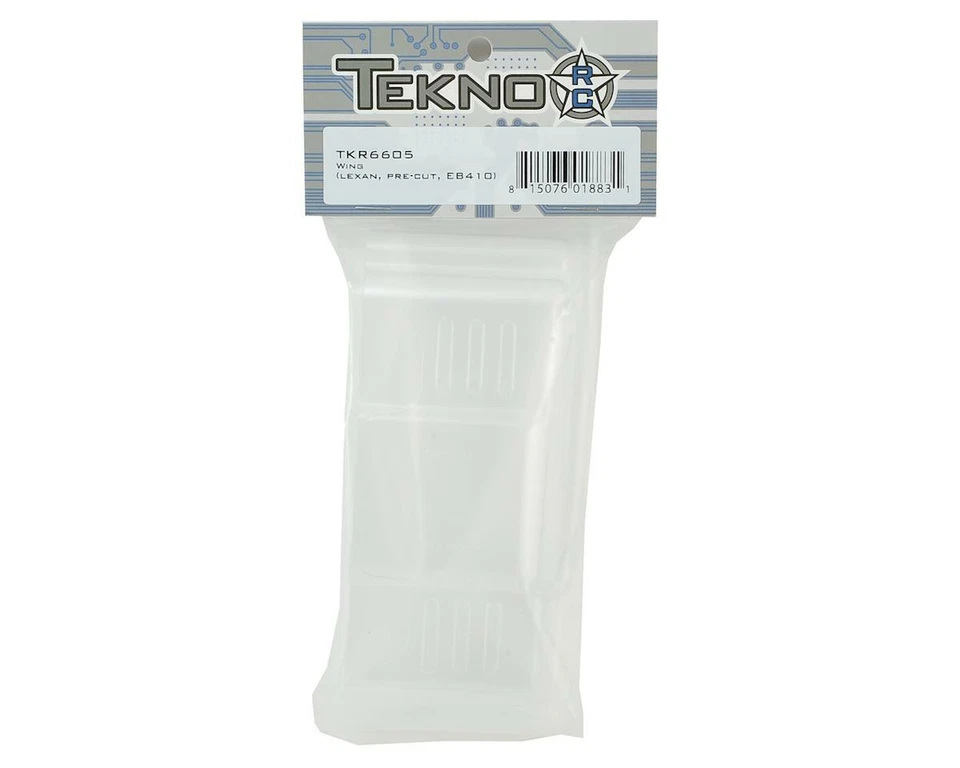 Tekno RC EB410/ET410 1/10 Pre-Cut Lexan Wing [TKR6605] - Image 2 of 2