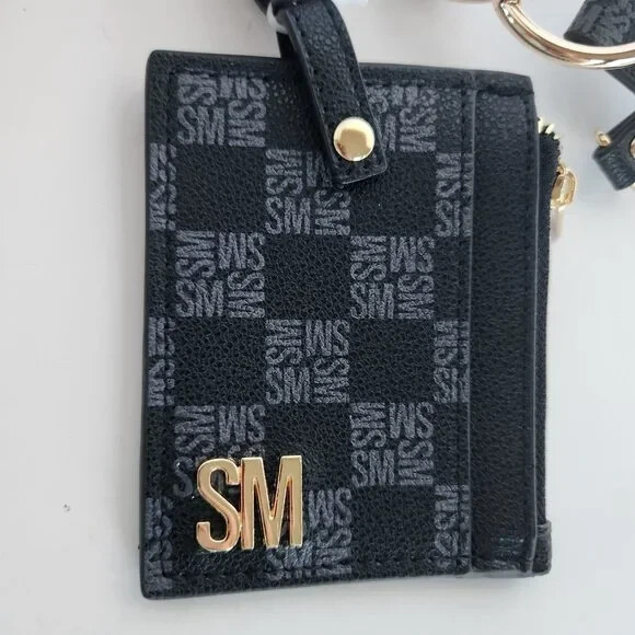 Steve Madden Black Belt and Card Holder Set - New with Tags  display picture 1
