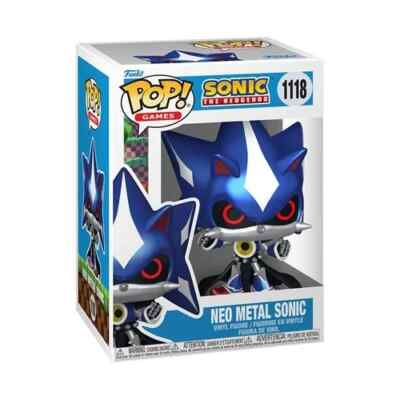 【切り取りpop】 ソニック・ザ・ヘッジホッグ SONIC 販促 非売品 Funko POP! Sonic the Hedgehog Wave 8 Set of 4 Figures + Protectors