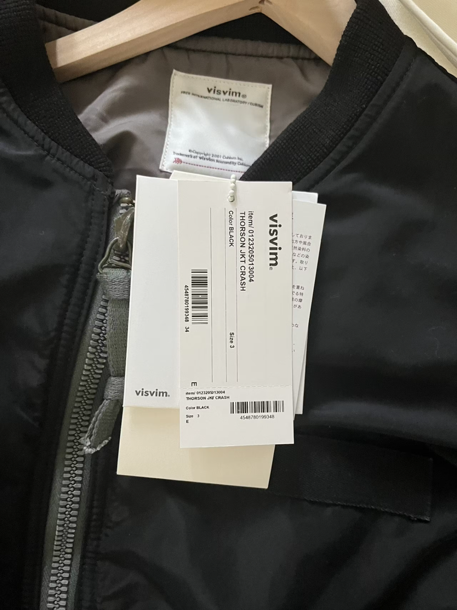 VISVIM 23AW THORSON JKT CRASH ファッション VISVIM 23AW THORSON JKT CRASH ファッション
