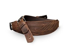 "Blackwood" Full Grain Leather Guitar Strap For Electric, Acoustic, and Bass ...