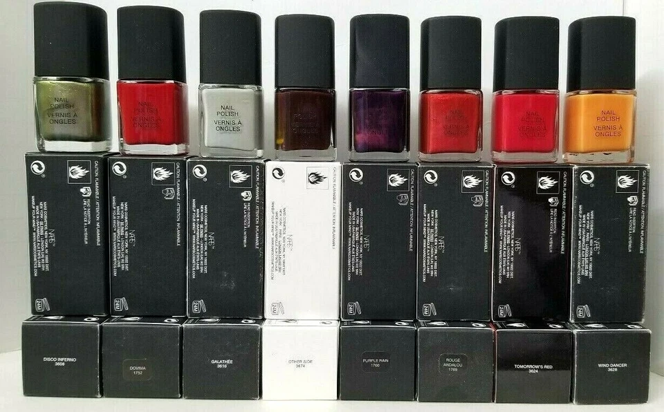 Paquete de 2 esmaltes de uñas NARS 0,5 OZ EA nuevos en CAJA ELIGE TU TONO Foto 4 de 4