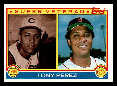 1983 Topps Tony Perez Cincinnati Reds / Boston Red Sox #716 EX-MINT | eBay