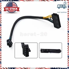 24 Pin to 10 Pin ATX PSU Sleeved Adapter Cable for IBM / Lenovo Desktop / Server