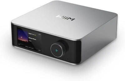 WiiM Ultra, transmisor de audio, plateado