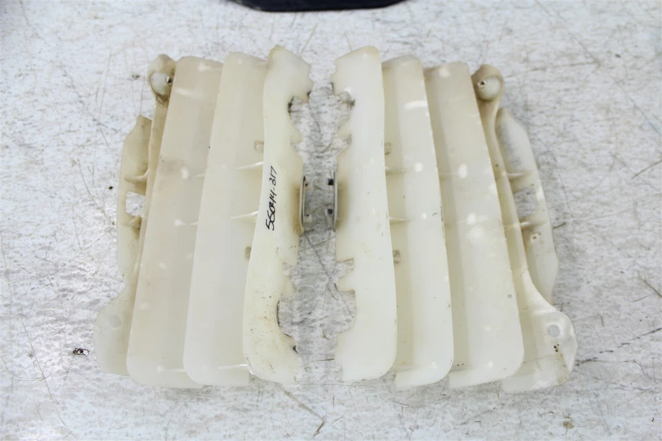 Guardabarros delanteros traseros Yamaha YZ250F 2009 placas de matrícula cubiertas de tanque de gasolina protectores de horquilla Foto 2 de 4