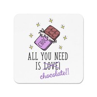 All You Need Is Love Schokolade KüHlschrankmagnet - Lustig