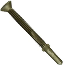 REAMER WOOD TEK SCREWS: Wood to Metal Fastening (Reamer Wings) Torx/Star Drive