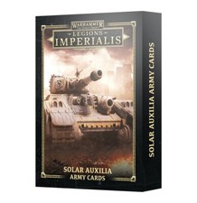 Legions Imperialis Solar Auxilia Army Cards - Brand New in Shrink