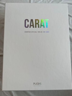 SEVENTEEN - Seventeen carat 3期 Seventeen Official 3rd Carat Membership Kit Bottle Card