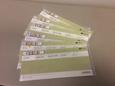 6 Creative Memories Jumbo Great Lengths Stickers Cottage titles kids birthday