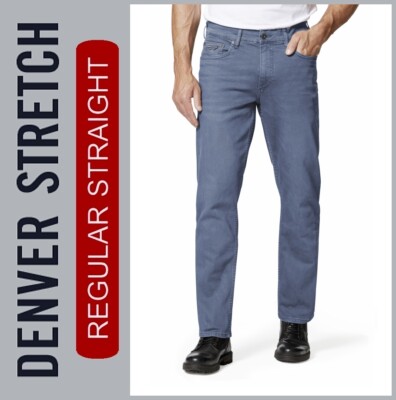 HERO DENVER STRETCH | lightblue denim | HIGH FLEX | Jeans Hose | HERREN