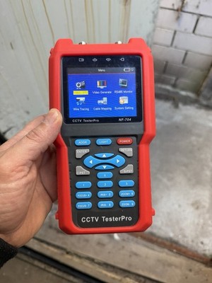 1PC New Pro CCTV Cable Tester Analog&CVBSSignal,cabletestertracker NF-707