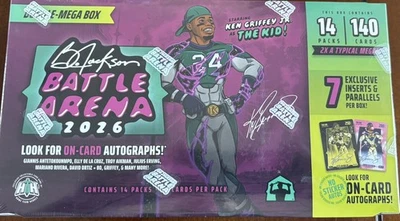 2026 Bo Jackson’s Battle Arena "Double Mega Box" - Factory Sealed - HOT!