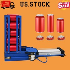 Pneumatic Can Crusher (6 Cans): Aluminum Recycling Smasher, Fast Operation