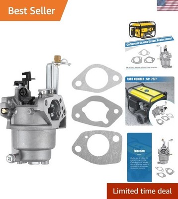 Carburetor Kit with Gasket for CAT RP6500 RP7500E RP8000E Gas Generator 511-7277