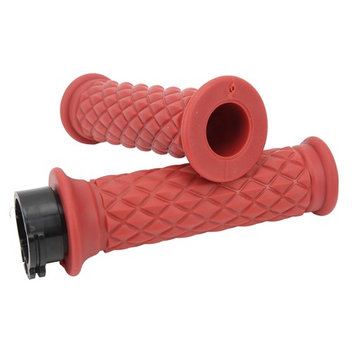Czerwony 1 para uchwytu motocyklowego 25mm lewy prawy uniwersalny uchwyt przepustnicy - Zdjęcie 15 z 22