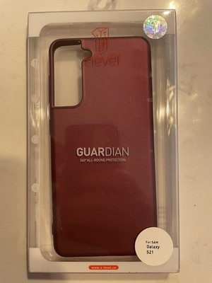 X-Level Anti-Fingerprint Hard Back Case for Samsung Galaxy S21 Red