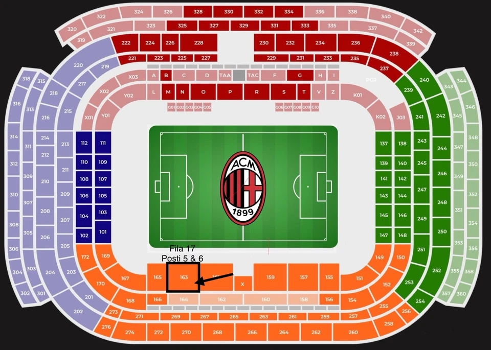 2 Biglietti MILAN - SASSUOLO. SOLO CRN. 🛑 LEGGERE ATTENTAMENTE ANNUNCIO 🛑 - Immagine 2 di 4
