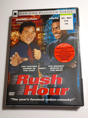 Rush Hour (DVD) - New and Sealed - Jackie Chan, Chris Tucker