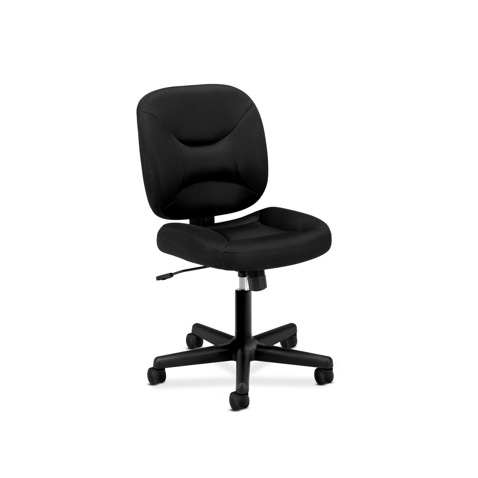 ValuTask Armless Low-Back Ergonomic Mesh Office Chair with Tilt Tension