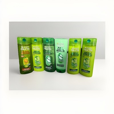 Garnier Fructis Shampoo & Conditioner Sleek & Shine, Grow Strong, Pure Clean 12 