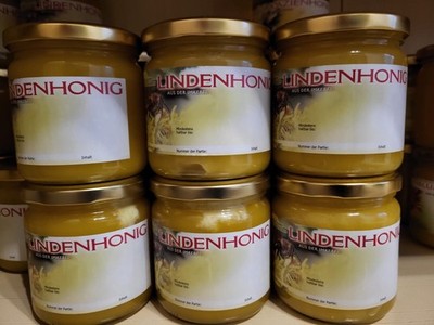 6x500g Lindenhonig von höchster Qualität!!! Goldgelb Linde
