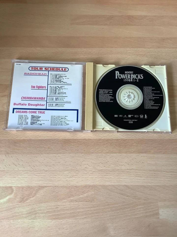 Various - Monthly Power Picks 1998 1-2 - Very Rare 🇯🇵 Japan Promotional CD - Image 4 of 4