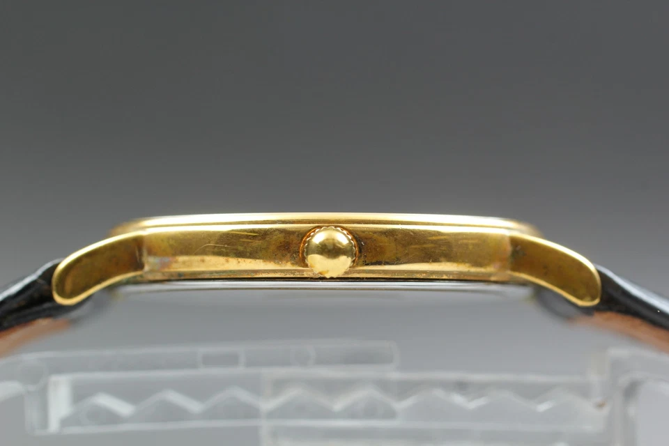 [Near MINT] LONGINES Grand Classic L4.637.2 Gold Dial Quartz Watch From JAPAN - Image 4 of 4