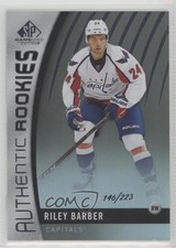 2017-18 SP Game Used Authentic Rookies Rainbow 146/223 Riley Barber #131 0a4