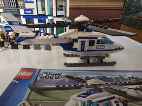 LEGO City: Police Station (7498) & Police Helicopter (7741) Both 100% Complete