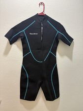 SeaSkin Women 3mm Neoprene Shorty Wetsuit with Front Zipper Water sport Medium