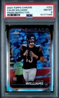 2024 Topps Chrome #202 Caleb Williams Prism Refractor PSA 8