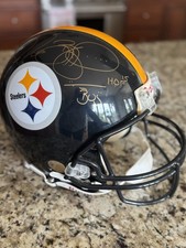 Jerome Bettis Autographed Helmet With Hall Of Fame 2015 Inscription