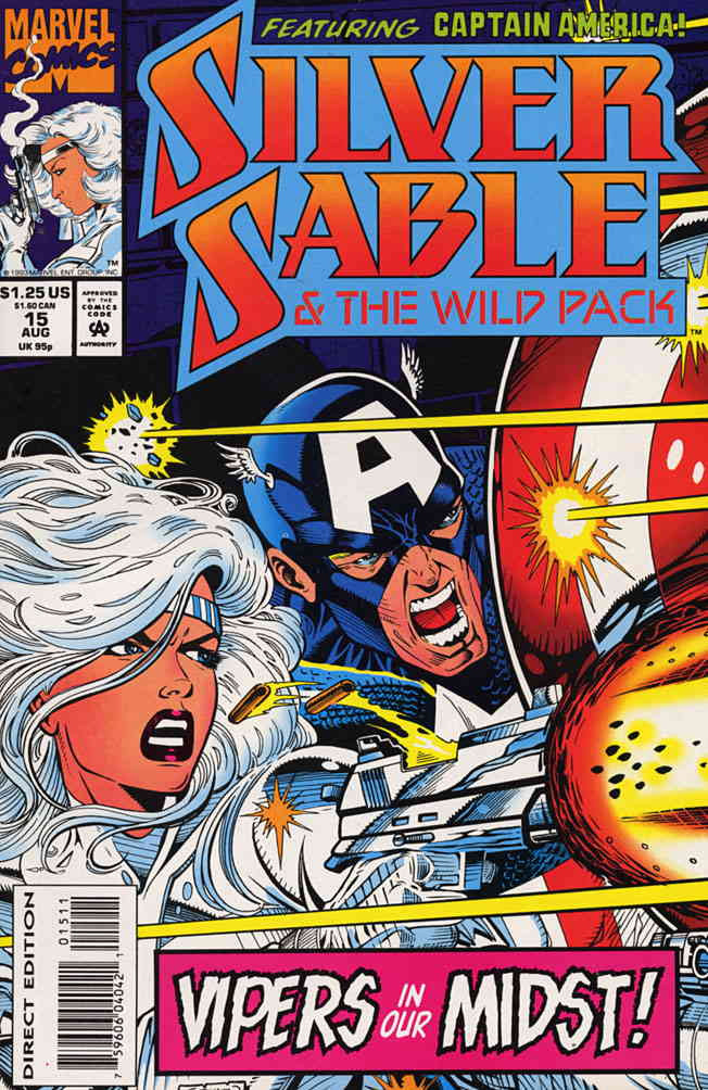Silver Sable #15 FN; Marvel | Captain America - we combine shipping