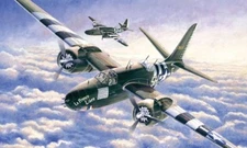 Douglas A20G A-20-G Havoc WWII Desk Wood Airplane New Model Small 1/72