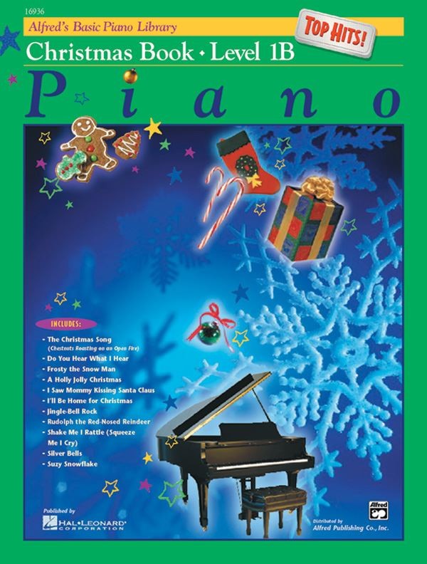 Alfred's Basic Piano Library Top Hits! Christmas, - 073900400X, Staff, paperback - Image 2