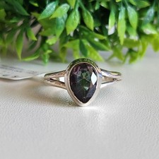 925 Sterling Silver Alexandrite Ring